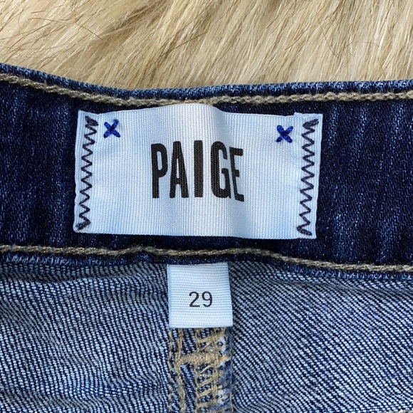 Paige ‘Jimmy Jimmy Short’ Rolled Cuff Denim, Size 29 - Picture 16 of 16